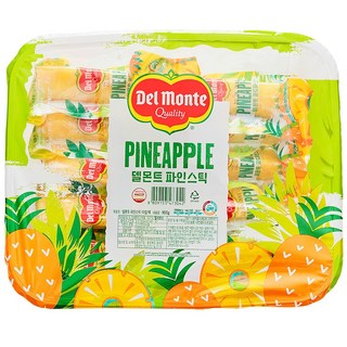 델몬트 과일보감 골드 파인애플 스틱 파인스틱, 90g, 6개