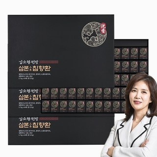 김소형원방 삼본침향환 3.75g 60환 3박스 홈쇼핑 선물, 225g, 3개