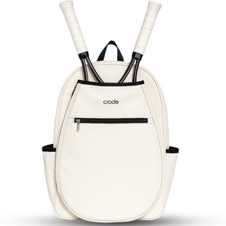 크로드 테니스 가방 배드민턴 라켓 백팩, 에크루 베이지, 1개