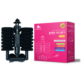 모비딕 물편한 미니쌍기 여과기 GX-S, 3.5W, 1개