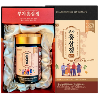부자홍삼정 240g 홍삼농축액 100% 1일3g 진세노사이드 48mg 부자인삼, 1개