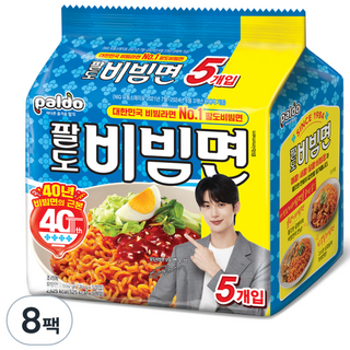팔도비빔면 130g, 40개
