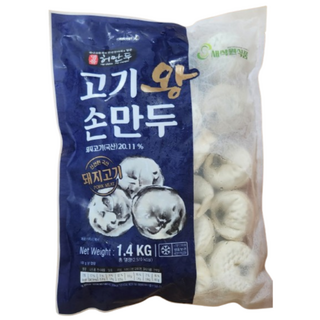 허만두 고기 왕만두 (1.4kg), 6개, 1.4kg