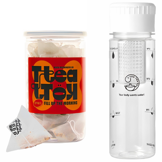 티톡티톡 쏙쏙티 호박팥차 + 챌린지 티백 보틀 500ml, 2g, 30개입, 1세트