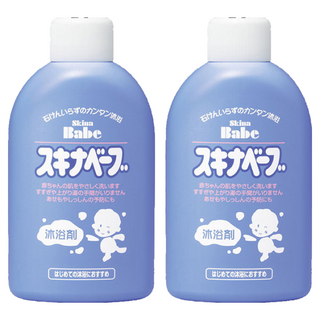 일본 모찌다 스키나베브 천연 버블 유아 목욕 거품 아기 입욕제 500ml, 2개