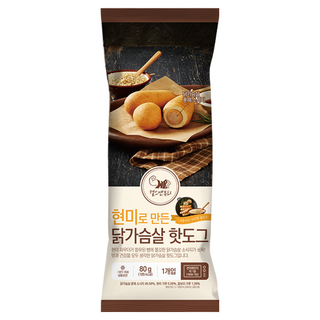 헬스앤뷰티 현미로 만든 닭가슴살 핫도그