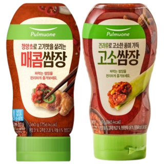 (냉장)[풀무원]매콤쌈장360g + 고소쌈장360g, 2개, 360g
