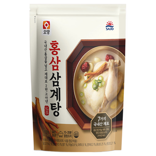사조 오양 홍삼삼계탕 800g, 1개