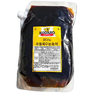 코다노 우동육수농축액 2KGx5봉지 BOX 국물요리, 2kg, 5개