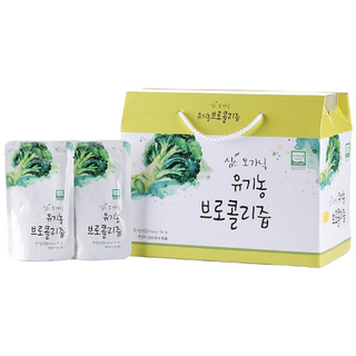 국내산 유기농 브로콜리즙 #무료반품 #무료배송, 34개, 100ml