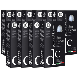 돈 카를로스 푸로 아라비카 네스프레소 호환 캡슐커피, 5.2g, 10개입, 10개