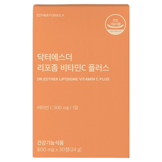 [닥터에스더] 리포좀 비타민C 플러스 여에스더 홈쇼핑 방송 제품, 30정, 24g, 1개