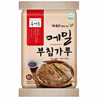 건강한 맛 봉평촌 메밀부침가루 1호 800g 3개 국내산메밀