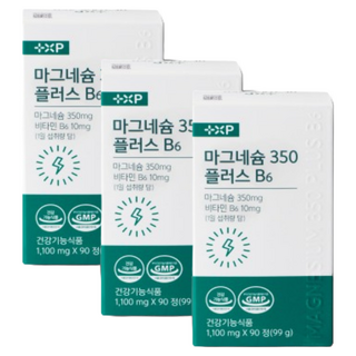 고함량 액티브 글루콘산 마그 네슘 함유 마그 네슘350 비 타민b6 빠른 효과, 6세트, 30정
