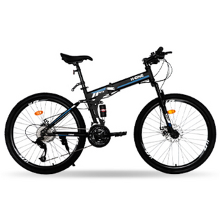 [에이치원] 26인치 입문용 MTB 자전거 27단 변속 입문용 자전거, 접이식 MTB(철제), 1개