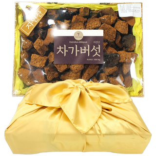 퓨어영 자연산 차가버섯 1kg 선물세트, 1세트