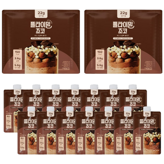 플라이밀 초코 라떼 쉐이크, 45g, 14개