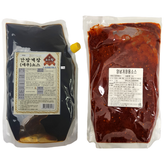 현진 게장소스 2종중 1택 1봉, 간장게장소스 2.5kg, 2.5kg, 1개
