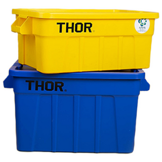 트러스트 토르 THOR 53리터 박스 정리함 캠핑 사각 수납, 53L, 노랑