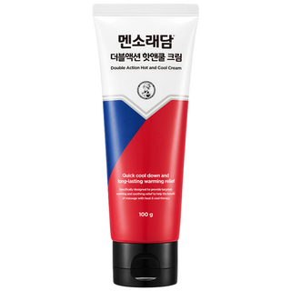 멘소래담 더블액션 핫앤쿨 크림, 100g, 1개