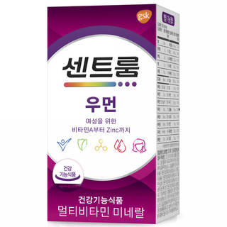 센트룸 우먼 멀티비타민 미네랄, 50정, 1개