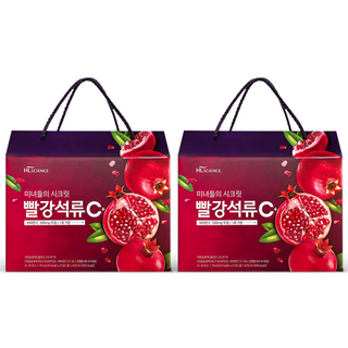 [HL사이언스] 미녀들의시크릿 빨강석류 C+ 석류즙, 2박스