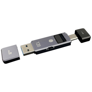 액센 PS10 지문보안 OTG PSSD 최대 속도 626MB/s USB메모리, 128GB