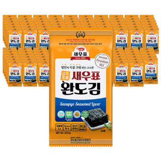 새우표 완도 도시락김, 2g, 120개