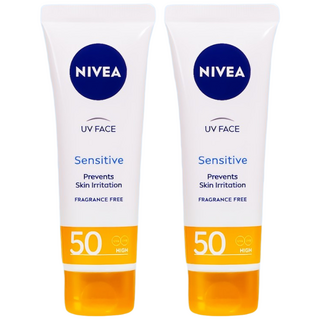 니베아 선 센서티브 페이스 선크림, 50ml, 2개