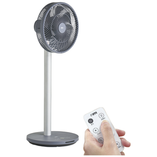 엠엔 bldc 무선 선풍기 스탠드 리모컨 발터치 저소음, FNC-D12MN(네이비)