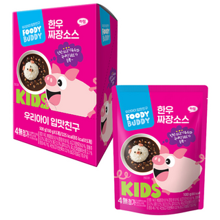 푸디버디 한우 짜장소스, 100g, 5개, 짜장맛