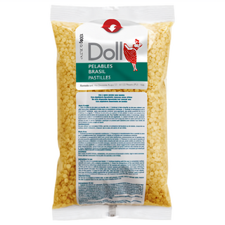 Doll 브라질리언 왁싱 하드왁스 노란색 티타늄 1kg, 1개