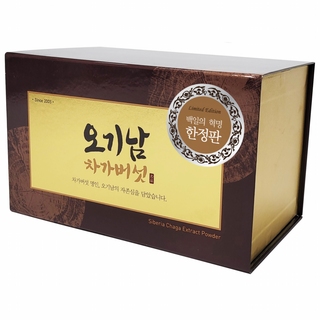 오기남 백일의혁명 차가버섯추출분말 300g, 100g, 3개