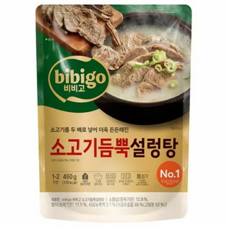 비비고 소고기듬뿍설렁탕, 460g, 9개