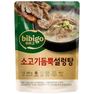 비비고 소고기듬뿍설렁탕, 460g, 8개