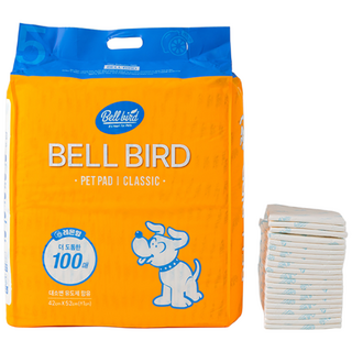 벨버드 강아지 펫패드 클래식 레몬향, 100개입, 1개