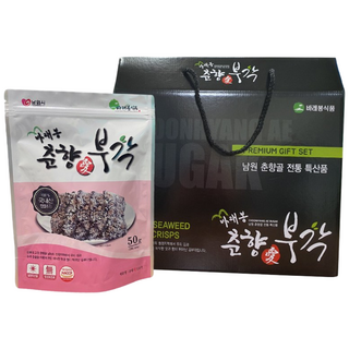 놀면 뭐하니 바래봉춘향애김부각 선물셋트 대, 650g, 1박스