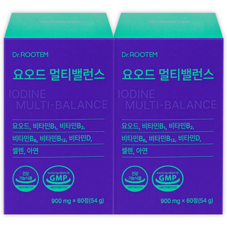 닥터루템 갑상선 요오드 아이오딘 멀티비타민