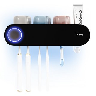 UV-C 스마트 가정용 칫솔 살균기, 3인용