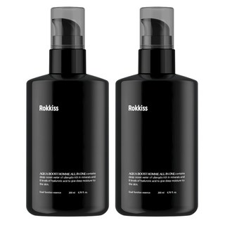 록키스 아쿠아 부스트 옴므 올인원, 200ml, 2개