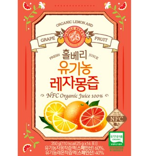 홀베리 레자몽즙, 25g, 28개