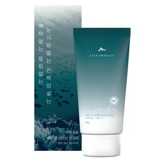 시슨드시 백탁없는 밀림없는 눈시림없는 끈적임없는 성분이좋은 선크림 SPF50+ PA++++, 50g, 1개
