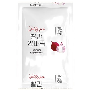 띠앗농장 물없이 60도 저온 자색 양파즙 빨간 양파즙, 100개, 100ml