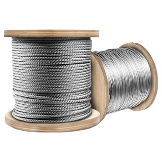스텐와이어로프 0.8mm 1mm 1.2mm 1.6mm 2mm 2.4mm 3mm 4mm 5mm 6mm 8mm, (7x7)0.8mm*100M, 1개