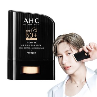 AHC 마스터즈 에어리치 선스틱 SPF50+ PA++++, 14g, 1개