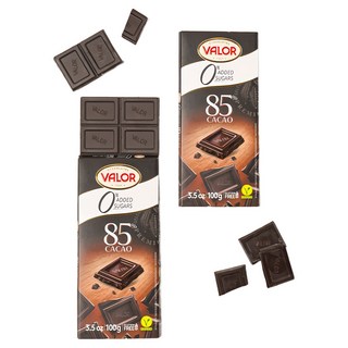 발로르 슈가프리 다크초콜릿 85% 100g x 3개