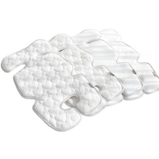 베베누보 닿자마자 시원한 하이퍼닉 듀라론 냉감 유모차 쿨시트, 하트, 1개
