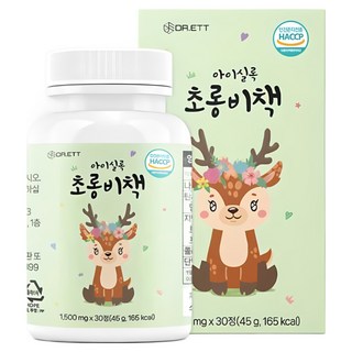 우리아이 반짝반짝 눈엔 아이실록 초롱비책, 6개, 30정