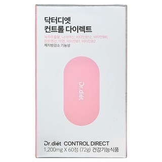 닥터디엣 컨트롤 다이렉트 다이어트보조제 다이어트식품 포만감, 1박스, 60정