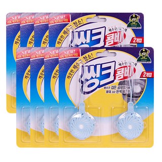 산도깨비 씽크콤비 배수구세정제, 30g, 8개